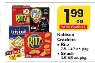 Safeway Nabisco Crackers offer