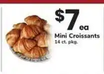 Safeway Mini Croissants offer