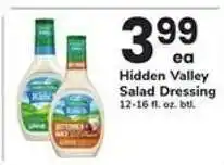 Safeway Hidden Valley Salad Dressing offer