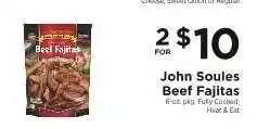 ShopRite John Soules Beef Fajitas offer