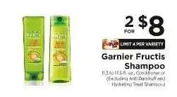 ShopRite Garnier Fructis Shampoo offer