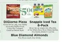 ShopRite DiGiorno Pizza offer