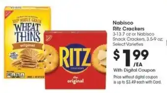 Kroger Nabisco Ritz Crackers offer
