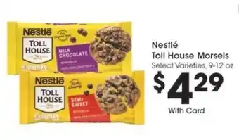 Kroger Nestlé Toll House Morsels offer