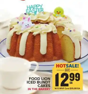 Food Lion Food Lion Iced Bundt Cakes offer