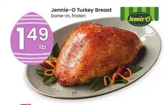 Albertsons Jennie-O Turkey Breast - bone-in, frozen offer