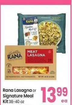 Albertsons Rana Lasagna or Signature Meal Kit - 38-40 oz Selected Varieties offer