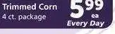 Albertsons Trimmed Corn - 4 ct. package offer