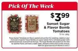 ShopRite Sunset Sugar & Flavor Bomb Tomatoes offer