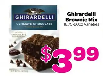 Valu Market Ghirardelli Brownie Mix offer
