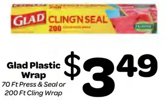 Valu Market Glad Plastic Wrap offer