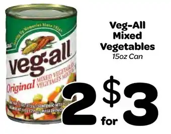 Valu Market Veg-All Mixed Vegetables offer