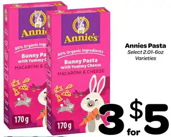 Valu Market Annies Pasta offer