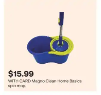 CVS Magno Clean Home Basics spin mop offer