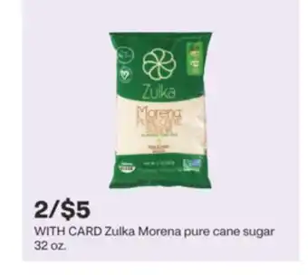 CVS Zulka Morena pure cane sugar 32 oz offer