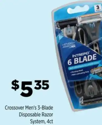 Dollar General Studio Selection Crossover Men's 3-Blade Disposable Razor System offer