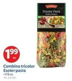 Lidl Combino tricolor Easter pasta offer