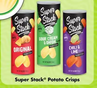 Dollar Tree Super Stack Potato Crisps offer