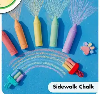 Dollar Tree Sidewalk Chalk offer