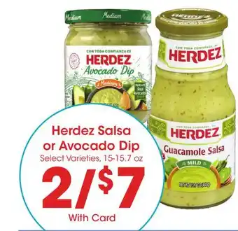 Ralphs Herdez Salsa or Avocado Dip offer