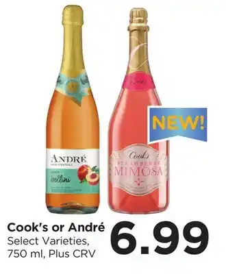 Food 4 Less Cook's or André offer