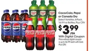 Ralphs Coca-Cola, Pepsi or Canada Dry offer