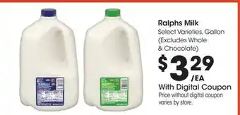 Ralphs Ralphs Milk offer