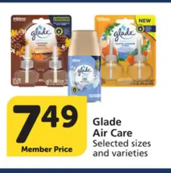 Vons Glade Air Care offer