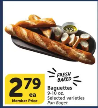 Albertsons Baguettes offer