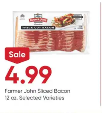 Stater Bros Farmer John Sliced Bacon offer