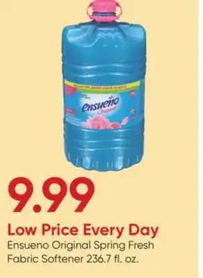 Stater Bros Ensueno Original Spring Fresh Fabric Softener offer