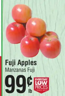 Smart & Final Fuji Apples offer