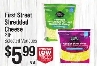 Smart & Final First Street Shredded Cheese offer