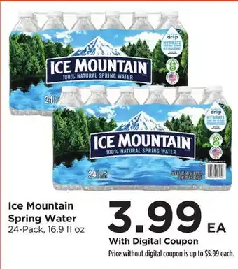 Food 4 Less Ice Mountain Spring Water offer
