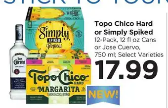 Food 4 Less Topo Chico Hard or Simply Spiked offer
