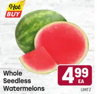 Tony’s Fresh Market Whole Seedless Watermelons offer