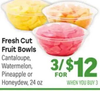 Tony’s Fresh Market Fresh Cut Fruit Bowls offer
