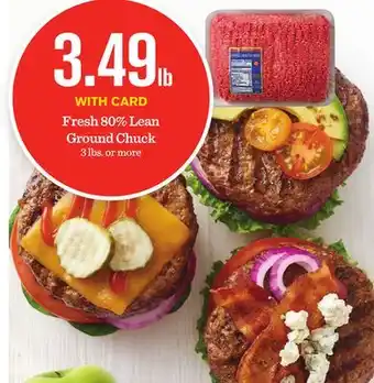 Mariano's Fresh 80% Lean Ground Chuck offer