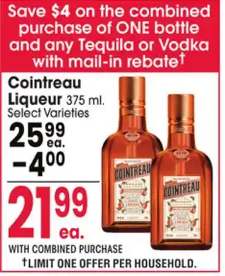 Jewel-Osco Cointreau Liqueur offer