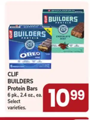 Jewel-Osco CLIF BUILDERS Protein Bars offer