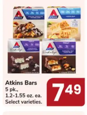 Jewel-Osco Atkins Bars offer