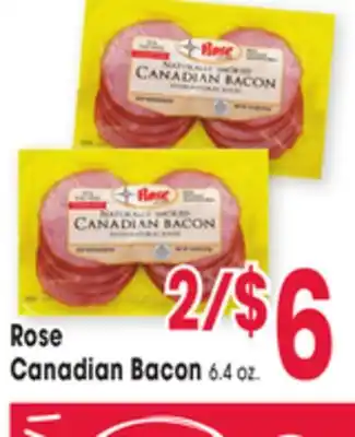 Jewel-Osco Rose Canadian Bacon offer