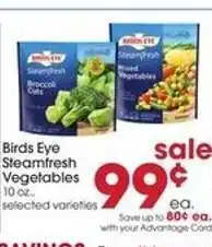 Giant Eagle Birds Eye Steamfresh Vegetables offer