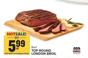 Food Lion Beef Top Round London Broil offer