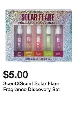 Five Below ScentXScent Solar Flare Fragrance Discovery Set offer