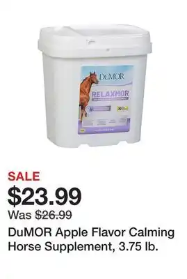 Tractor Supply Company DuMOR Apple Flavor Calming Horse Supplement, 3.75 lb offer
