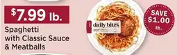 Heinen's Spaghetti with Classic Sauce & Meatballs offer
