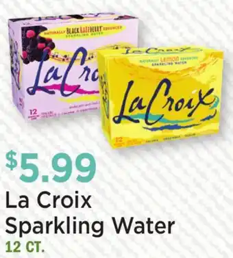 Heinen's La Croix Sparkling Water offer