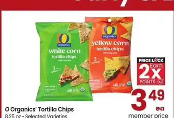 Albertsons O Organics Tortilla Chips - 8.25 oz., Selected Varieties offer
