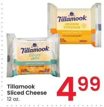 Albertsons Tillamook Sliced Cheese - 12 oz offer